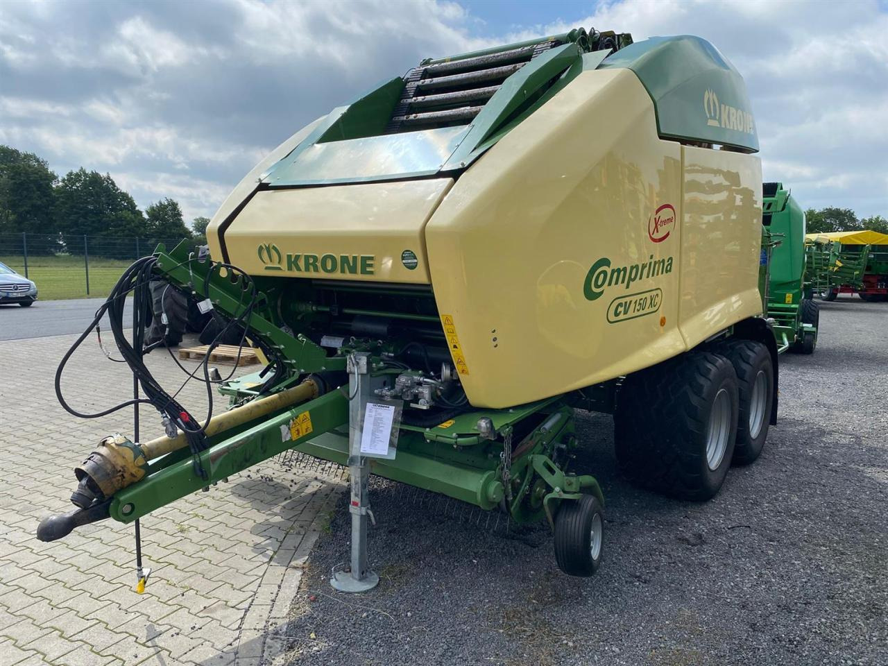 Krone CV 150 XC x-treme - Dengmbledhëse e rrumbullakët: foto 4 Krone CV 150 XC x-treme - Dengmbledhëse e rrumbullakët: foto 4