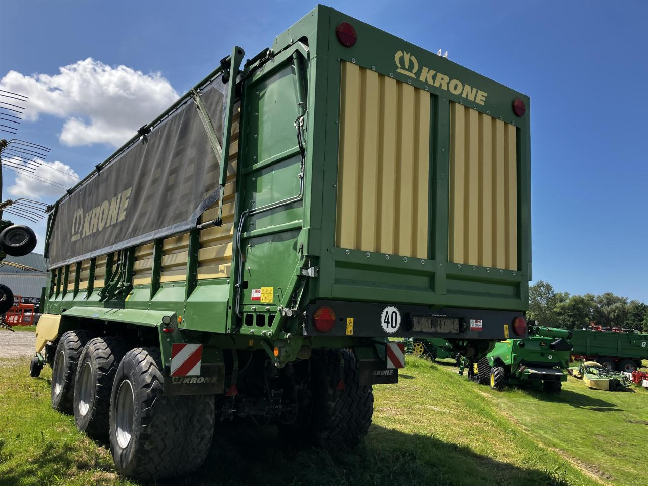Krone ZX 560 GL - Vagon vetëngarkues: foto 4 Krone ZX 560 GL - Vagon vetëngarkues: foto 4