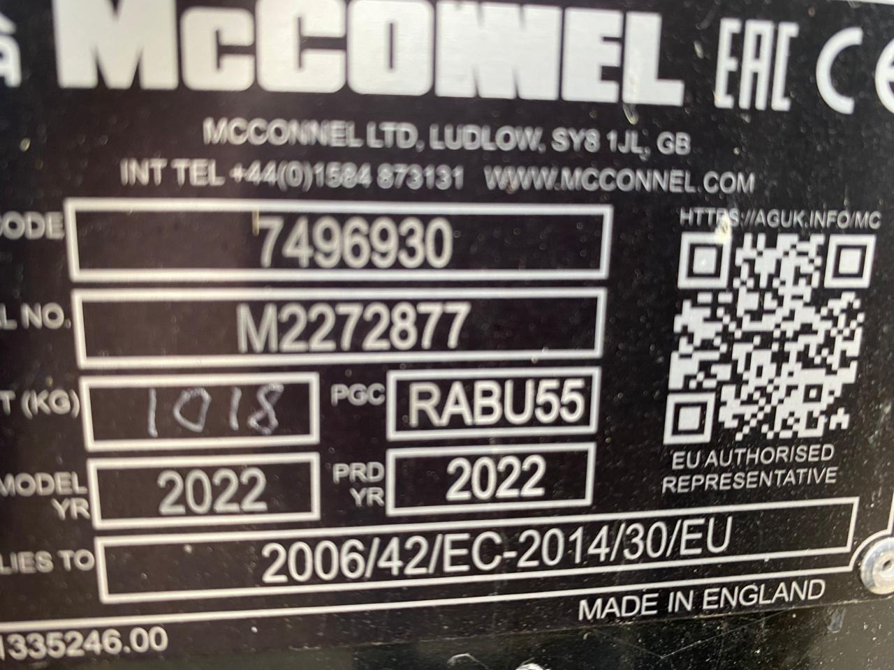 McConnel PA6055 Eco - Trince: foto 5 McConnel PA6055 Eco - Trince: foto 5
