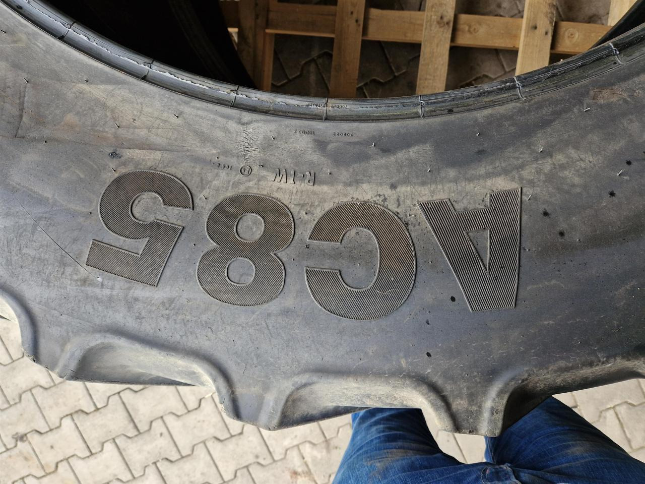 Mitas 480/95R50 - Gomë për Makineri bujqësore: foto 4 Mitas 480/95R50 - Gomë për Makineri bujqësore: foto 4
