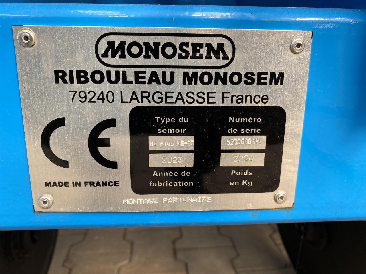 Monosem NG Plus 4-E 8-Reiher - Makinë mbjellëse precize: foto 4 Monosem NG Plus 4-E 8-Reiher - Makinë mbjellëse precize: foto 4