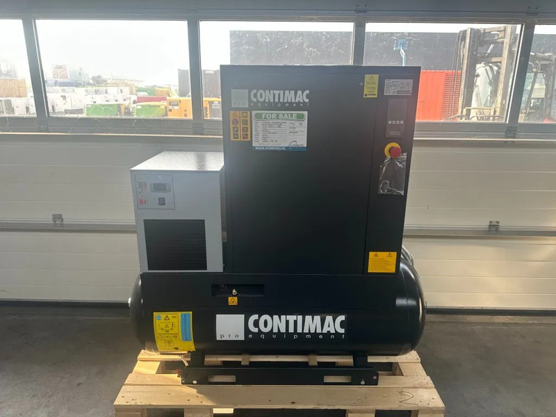 Contimac NS CN 10S 270D 7.5 kW 965 L / min 10 Bar Elektrische Schroefcompressor met Droger en Ketel - Kompresor ajri: foto 1 Contimac NS CN 10S 270D 7.5 kW 965 L / min 10 Bar Elektrische Schroefcompressor met Droger en Ketel - Kompresor ajri: foto 1