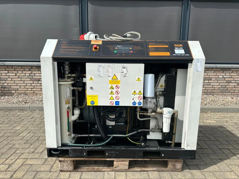 Ingersoll Rand SSR ML22 Elektrische Schroefcompressor 25 kW 3480 L / min 7.5 Bar - Kompresor ajri: foto 3 Ingersoll Rand SSR ML22 Elektrische Schroefcompressor 25 kW 3480 L / min 7.5 Bar - Kompresor ajri: foto 3