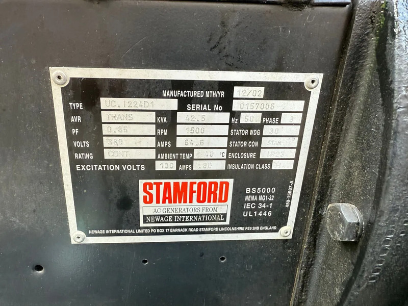 John Deere 4039 DF 008 Stamford 42.5 kVA generatorset - Set gjeneratori: foto 5 John Deere 4039 DF 008 Stamford 42.5 kVA generatorset - Set gjeneratori: foto 5