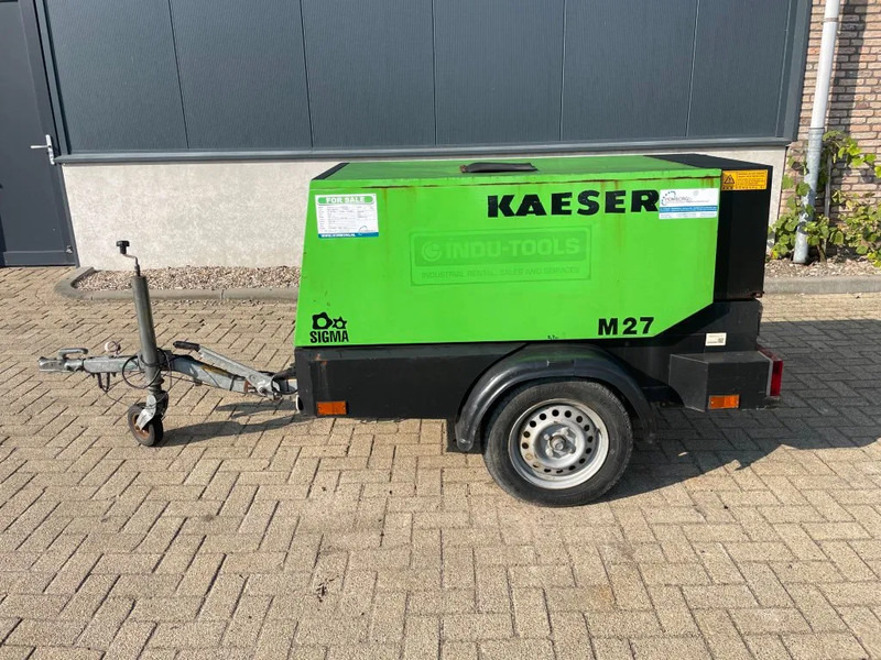 Kaeser M27 Kubota 2,7 m3 / min 7 Bar 18 kW Mobiele Silent Diesel Compressor - Kompresor ajri: foto 1 Kaeser M27 Kubota 2,7 m3 / min 7 Bar 18 kW Mobiele Silent Diesel Compressor - Kompresor ajri: foto 1