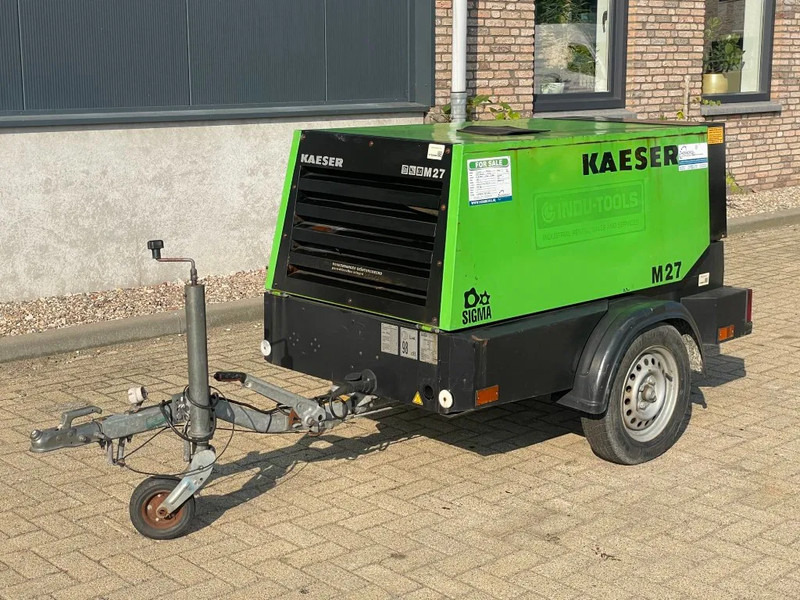 Kaeser M27 Kubota 2,7 m3 / min 7 Bar 18 kW Mobiele Silent Diesel Compressor - Kompresor ajri: foto 2 Kaeser M27 Kubota 2,7 m3 / min 7 Bar 18 kW Mobiele Silent Diesel Compressor - Kompresor ajri: foto 2