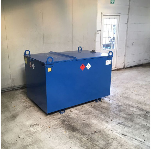 Kiwa IBC Elzinga Machinefabriek 1000 liter IBC Dieseltank met handpomp - Rezervuari i magazinimit: foto 4 Kiwa IBC Elzinga Machinefabriek 1000 liter IBC Dieseltank met handpomp - Rezervuari i magazinimit: foto 4