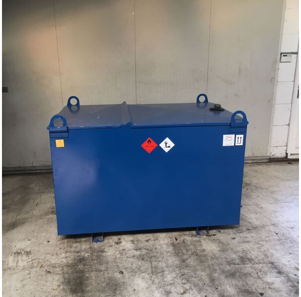 Kiwa IBC Elzinga Machinefabriek 1000 liter IBC Dieseltank met handpomp - Rezervuari i magazinimit: foto 5 Kiwa IBC Elzinga Machinefabriek 1000 liter IBC Dieseltank met handpomp - Rezervuari i magazinimit: foto 5