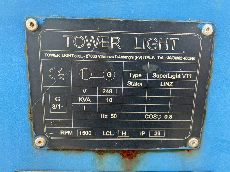 Kullë ndriçimi Kubota Superlight VT1 mobiele lichtmast-generator: foto 18
