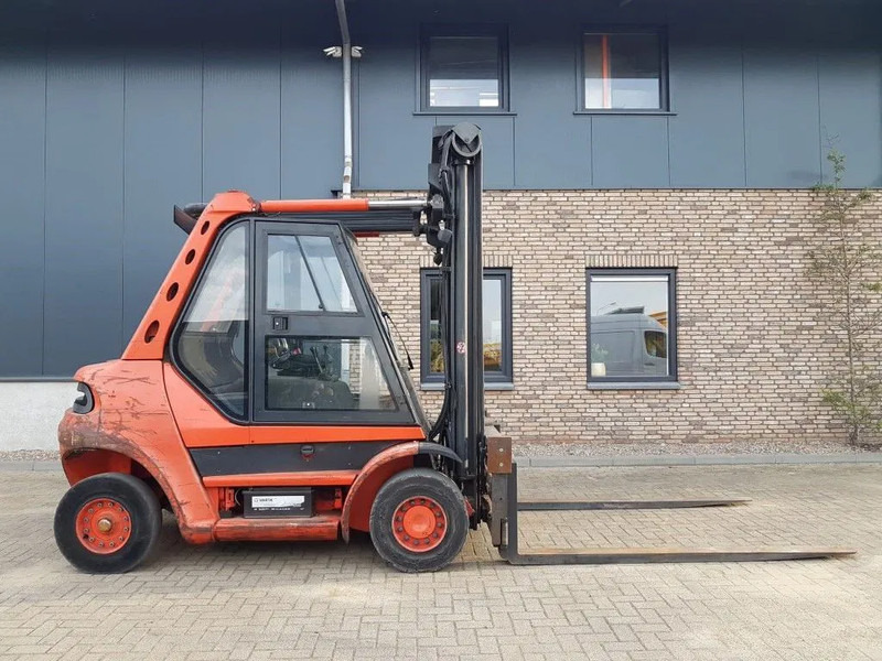 Linde H50D 5 ton Diesel Duplex Sideshift Positioner Heftruck - Pirun më naftë: foto 1 Linde H50D 5 ton Diesel Duplex Sideshift Positioner Heftruck - Pirun më naftë: foto 1