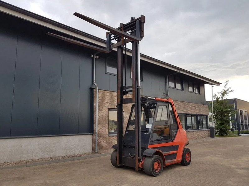 Linde H50D 5 ton Diesel Duplex Sideshift Positioner Heftruck - Pirun më naftë: foto 2 Linde H50D 5 ton Diesel Duplex Sideshift Positioner Heftruck - Pirun më naftë: foto 2
