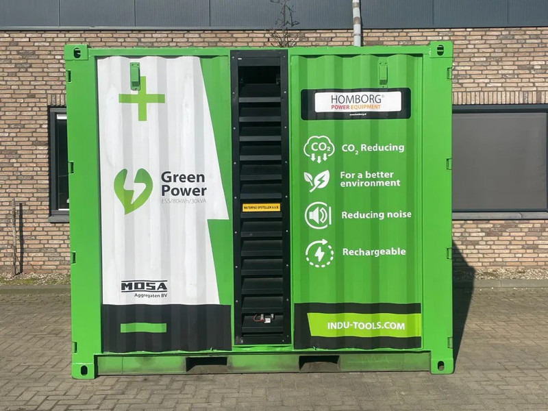 MOSA Hybride Perkins 66 kVA / 80 KWh accupakket - Set gjeneratori: foto 1 MOSA Hybride Perkins 66 kVA / 80 KWh accupakket - Set gjeneratori: foto 1