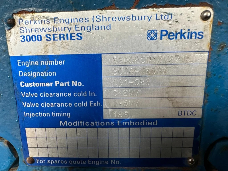 Set gjeneratori Perkins 3008-TAG3A FG Wilson Stamford 450 kVA Silent generatorset: foto 10
