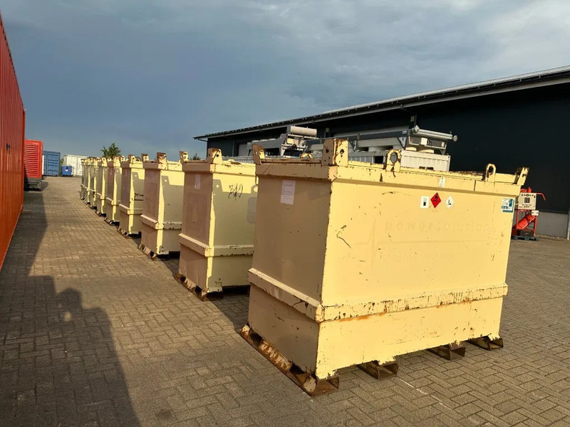 Kontenier transporti Tolsma Kiwa IBC 3000 liter Dieseltank Milieutank: foto 8