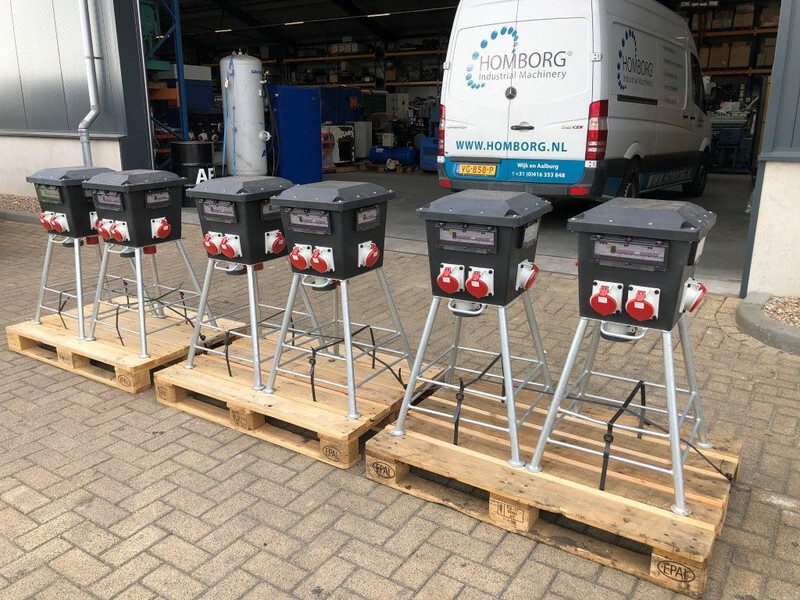 Vello Rubber-56.2 Stroomverdeelkast Zwerfkast Paddestoel 63 Ampère Nieuw ! - Set gjeneratori: foto 4 Vello Rubber-56.2 Stroomverdeelkast Zwerfkast Paddestoel 63 Ampère Nieuw ! - Set gjeneratori: foto 4