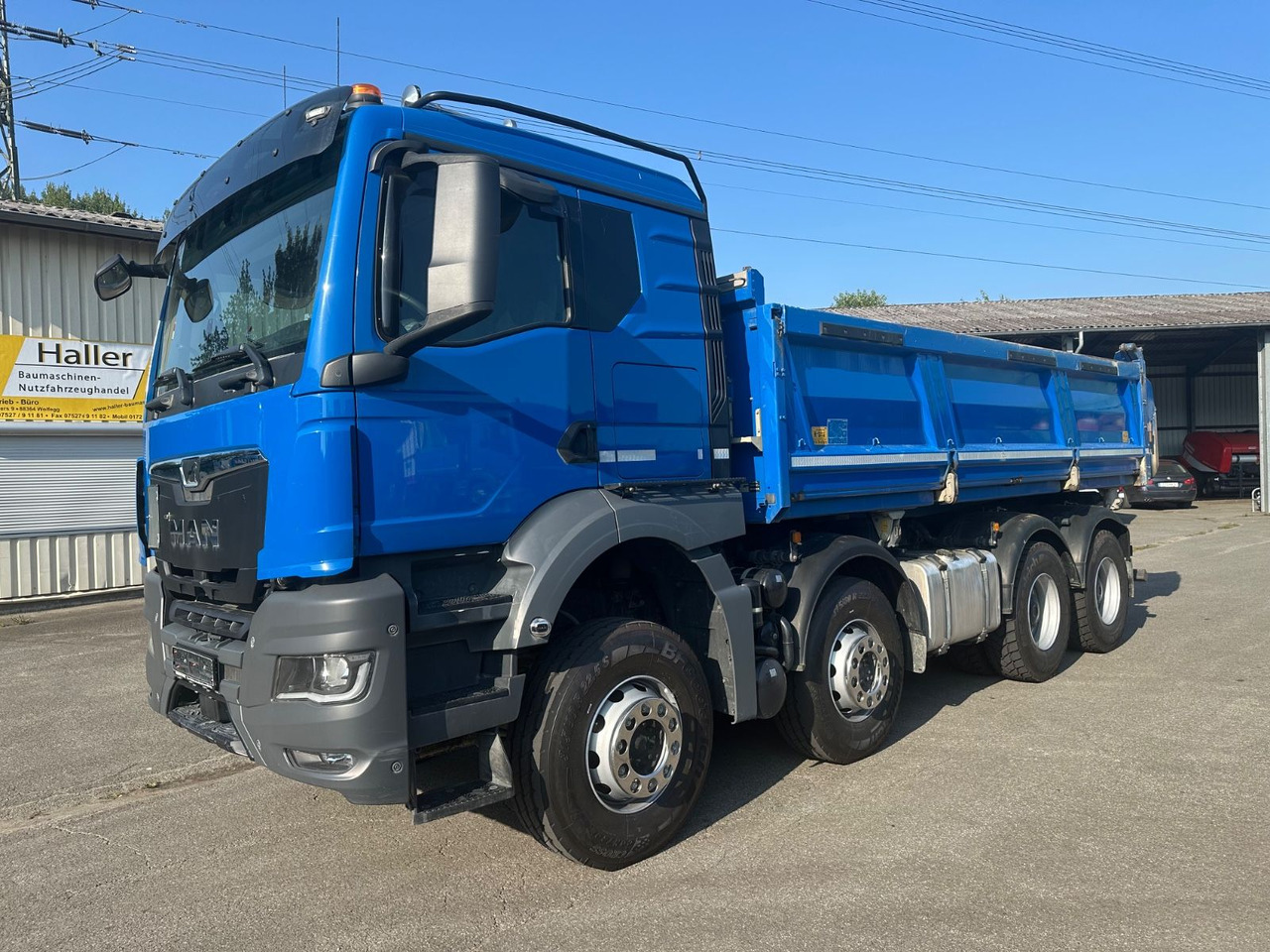 MAN TGS 35.510 8x4 BB Meiller Stahl Bordmatik Pritar - Kamion vetëshkarkues: foto 2 MAN TGS 35.510 8x4 BB Meiller Stahl Bordmatik Pritar - Kamion vetëshkarkues: foto 2