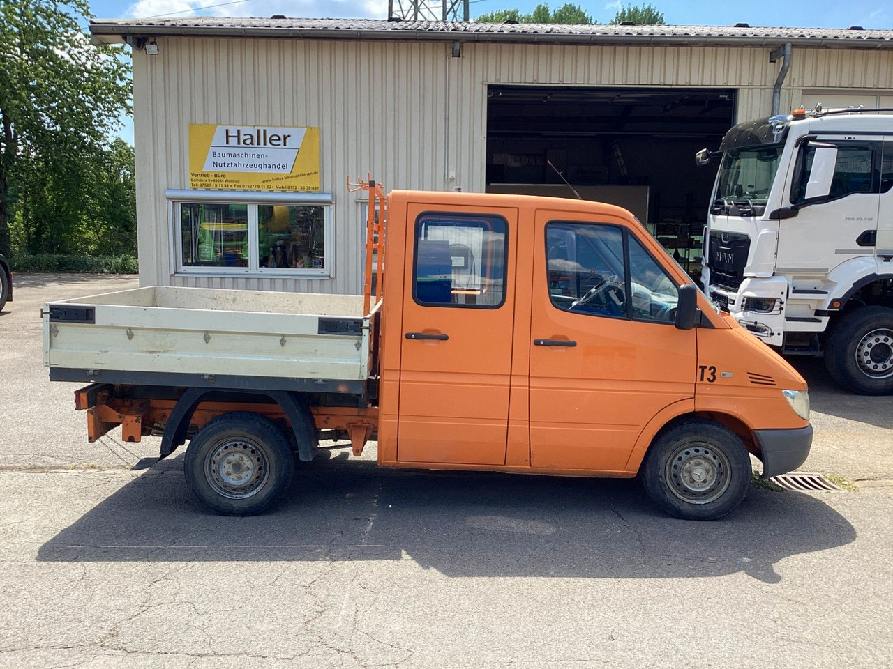 Mercedes-Benz Sprinter Pritsche Doka 211 CDI - Kamioncine me karroceri, Kamioncine dopio kabinë: foto 3 Mercedes-Benz Sprinter Pritsche Doka 211 CDI - Kamioncine me karroceri, Kamioncine dopio kabinë: foto 3