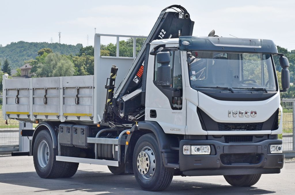 Iveco Eurocargo 190-280L *HIAB 122 B-2 HIDUO + FUNK - Kamion me vinç, Kamion vetëshkarkues: foto 4 Iveco Eurocargo 190-280L *HIAB 122 B-2 HIDUO + FUNK - Kamion me vinç, Kamion vetëshkarkues: foto 4