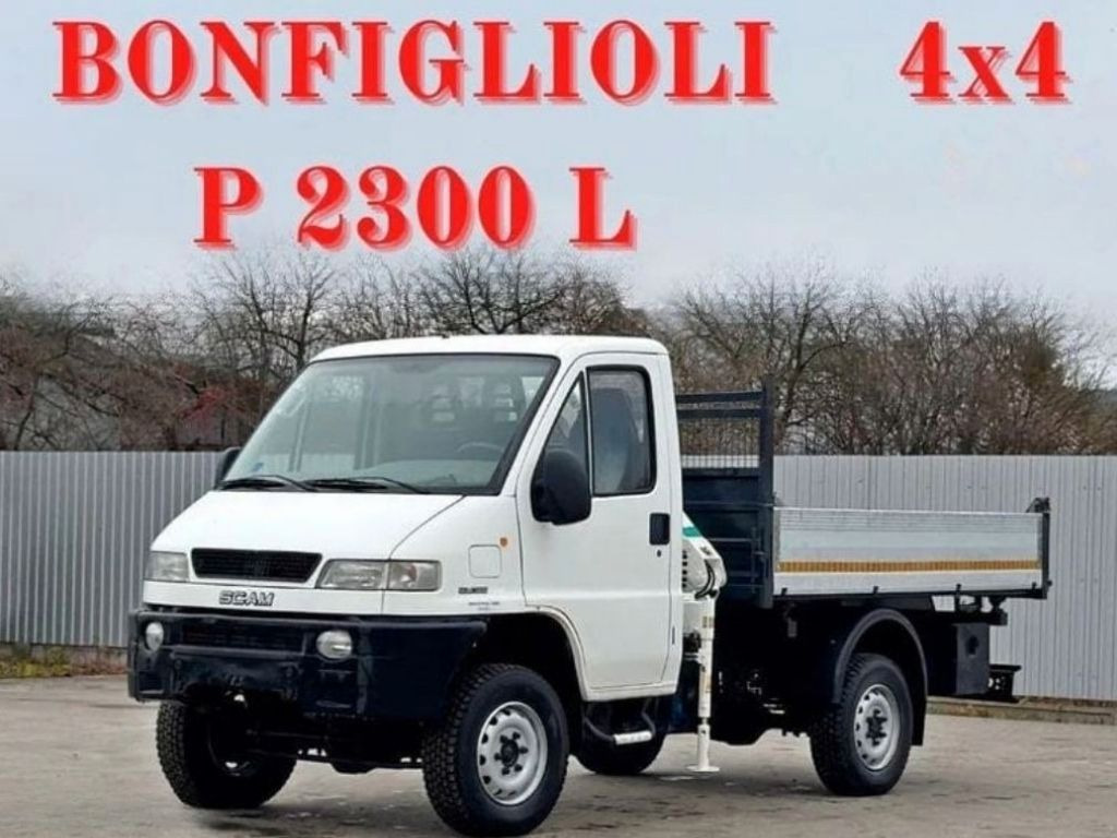 Iveco SCAM SM 35 *Pritsche 3,00m + KRAN - Kamion me vinç: foto 1 Iveco SCAM SM 35 *Pritsche 3,00m + KRAN - Kamion me vinç: foto 1