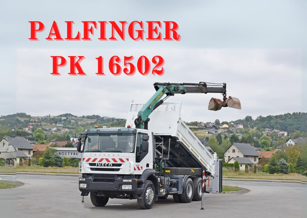 Iveco TRAKKER 360 * Kipper 5,20m* PK 16502 / FUNK*6x4 - Kamion me vinç: foto 1 Iveco TRAKKER 360 * Kipper 5,20m* PK 16502 / FUNK*6x4 - Kamion me vinç: foto 1