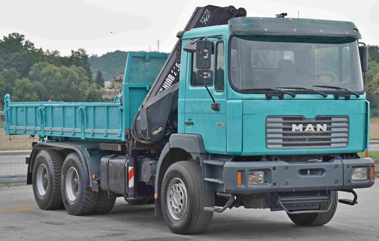 MAN 27-314 * HIAB 220 C - 3 + FUNK * 6x4 - Kamion vetëshkarkues, Kamion me vinç: foto 4 MAN 27-314 * HIAB 220 C - 3 + FUNK * 6x4 - Kamion vetëshkarkues, Kamion me vinç: foto 4