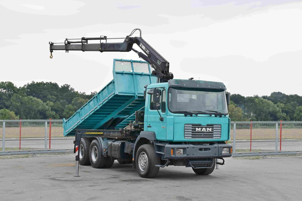 MAN 27-314 * HIAB 220 C - 3 + FUNK * 6x4 - Kamion vetëshkarkues, Kamion me vinç: foto 2 MAN 27-314 * HIAB 220 C - 3 + FUNK * 6x4 - Kamion vetëshkarkues, Kamion me vinç: foto 2