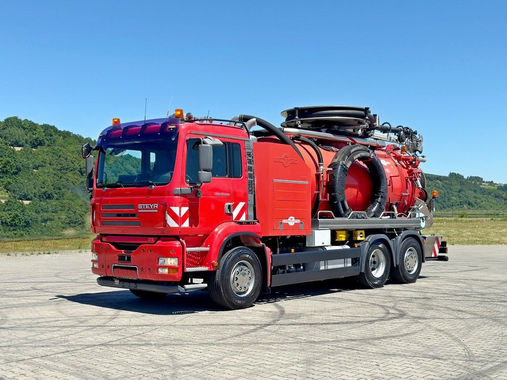 MAN TGA 26.360 * Saug und Spülwagen/CAPPELLOTTO+FUNK - Kamion me vakuum: foto 1 MAN TGA 26.360 * Saug und Spülwagen/CAPPELLOTTO+FUNK - Kamion me vakuum: foto 1