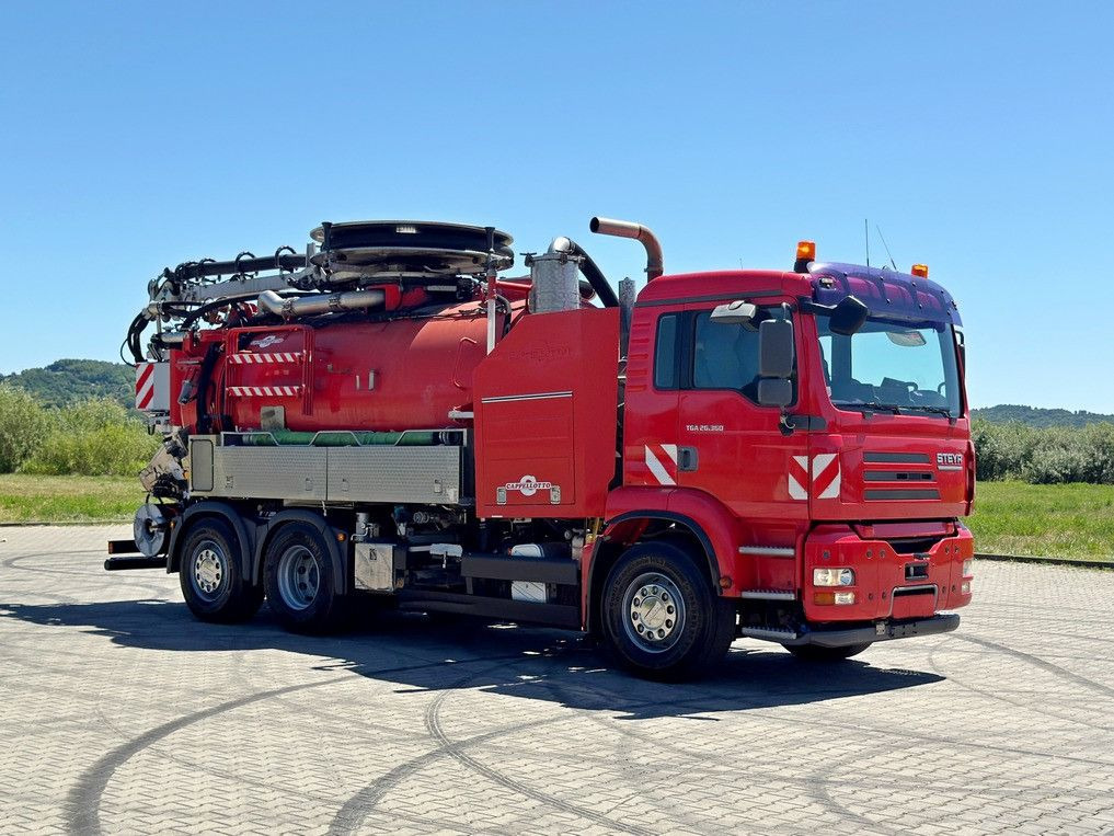 MAN TGA 26.360 * Saug und Spülwagen/CAPPELLOTTO+FUNK - Kamion me vakuum: foto 2 MAN TGA 26.360 * Saug und Spülwagen/CAPPELLOTTO+FUNK - Kamion me vakuum: foto 2