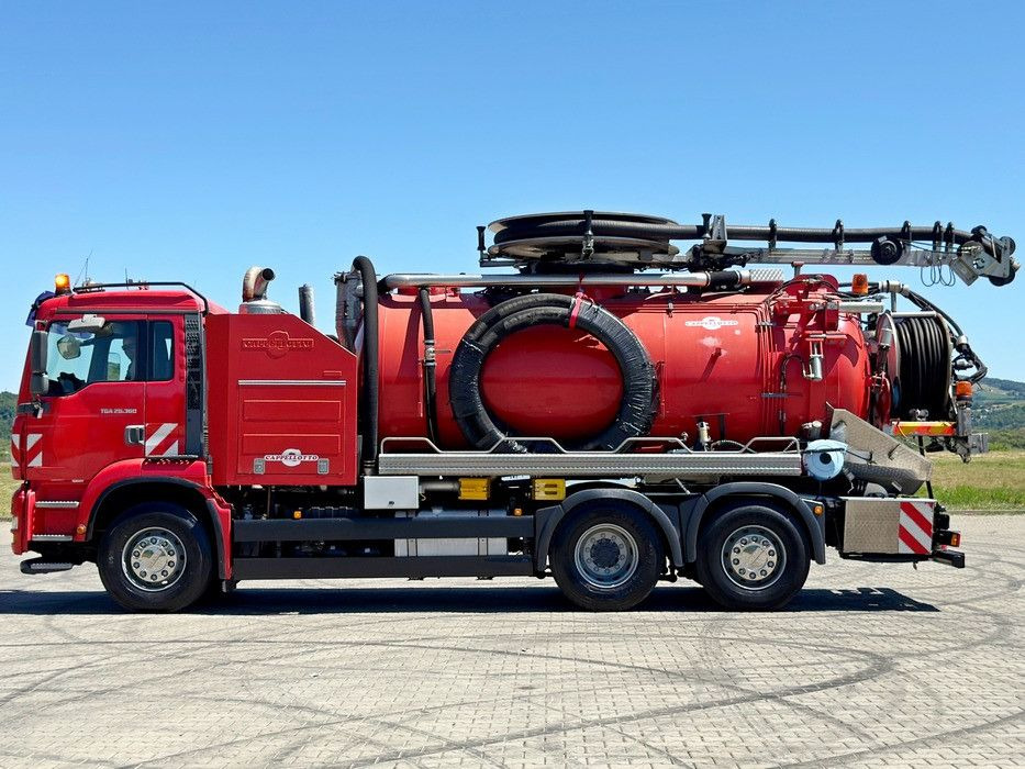 MAN TGA 26.360 * Saug und Spülwagen/CAPPELLOTTO+FUNK - Kamion me vakuum: foto 3 MAN TGA 26.360 * Saug und Spülwagen/CAPPELLOTTO+FUNK - Kamion me vakuum: foto 3