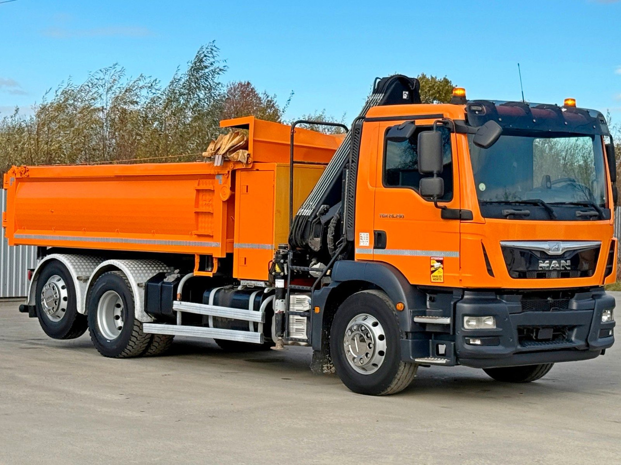 MAN TGM 26.290* KIPPER 4,60m*HIAB 111 B-3 HIDUO/FUNK - Kamion me vinç: foto 3 MAN TGM 26.290* KIPPER 4,60m*HIAB 111 B-3 HIDUO/FUNK - Kamion me vinç: foto 3