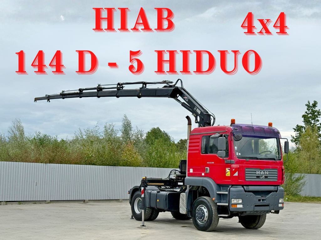 MAN TGS 18.480 * HIAB 144 D - HIDUO + FUNK/ 4x4 *TOP - Kamion me vinç: foto 1 MAN TGS 18.480 * HIAB 144 D - HIDUO + FUNK/ 4x4 *TOP - Kamion me vinç: foto 1