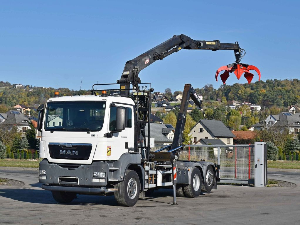 MAN TGS 26.360 Abrollkipper* KESLA 2114 Z * TOP MAN TGS 26.360 Abrollkipper* KESLA 2114 Z * TOP - Kamion vetëngarkues, Kamion me vinç: foto 2 MAN TGS 26.360 Abrollkipper* KESLA 2114 Z * TOP MAN TGS 26.360 Abrollkipper* KESLA 2114 Z * TOP - Kamion vetëngarkues, Kamion me vinç: foto 2