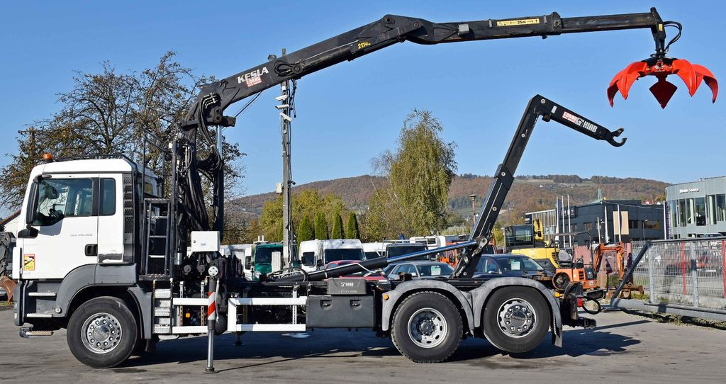 MAN TGS 26.360 Abrollkipper* KESLA 2114 Z * TOP MAN TGS 26.360 Abrollkipper* KESLA 2114 Z * TOP - Kamion vetëngarkues, Kamion me vinç: foto 5 MAN TGS 26.360 Abrollkipper* KESLA 2114 Z * TOP MAN TGS 26.360 Abrollkipper* KESLA 2114 Z * TOP - Kamion vetëngarkues, Kamion me vinç: foto 5