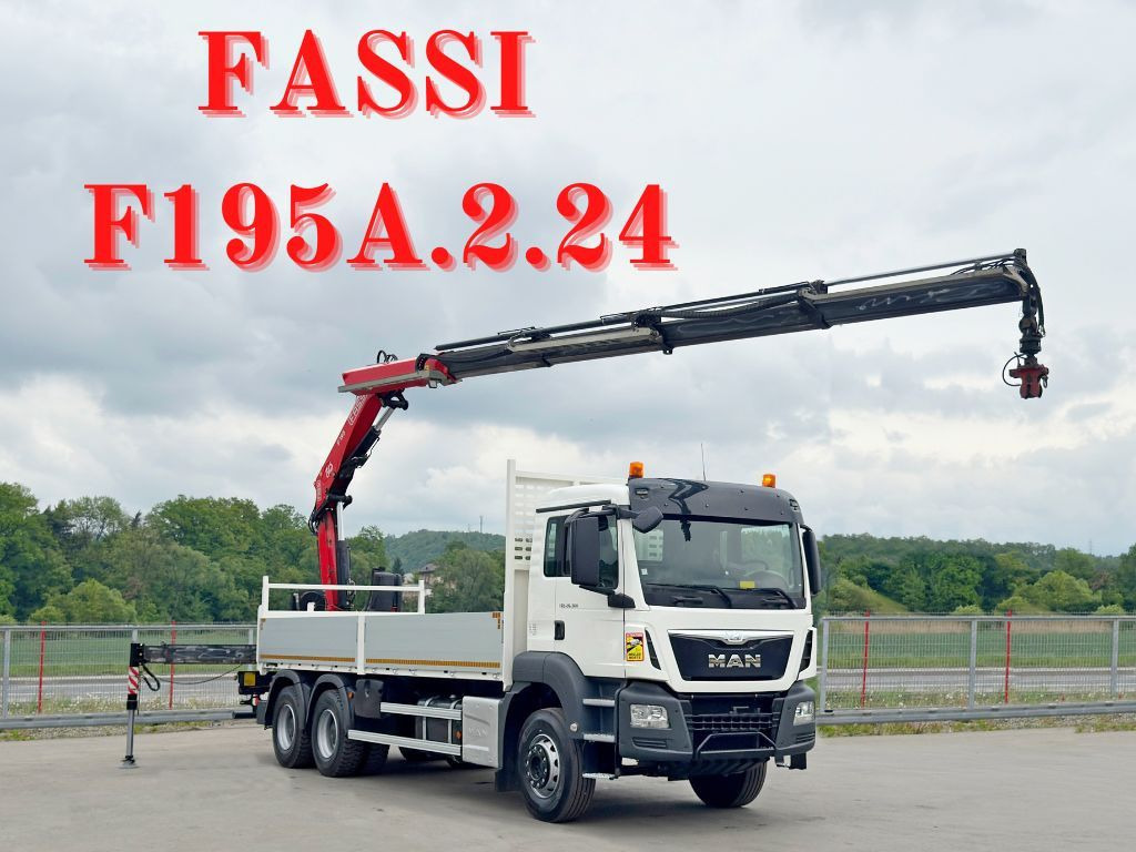 MAN TGS 26.360* FASSI F195A.2.24 / FUNK * 6x4 * TOP - Kamion me vinç: foto 1 MAN TGS 26.360* FASSI F195A.2.24 / FUNK * 6x4 * TOP - Kamion me vinç: foto 1