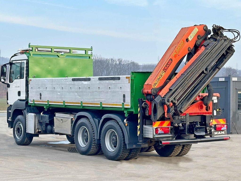 MAN TGS 33.480*KIPPER 5,70m * PK 23002 + FUNK * 6x4 - Kamion vetëshkarkues, Kamion me vinç: foto 5 MAN TGS 33.480*KIPPER 5,70m * PK 23002 + FUNK * 6x4 - Kamion vetëshkarkues, Kamion me vinç: foto 5