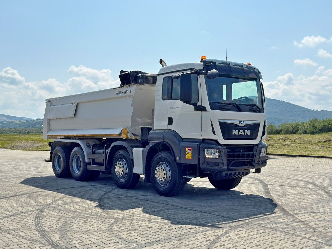 MAN TGS 35.420 KIPPER * 8x4 * TOPZUSTAND - Kamion vetëshkarkues: foto 2 MAN TGS 35.420 KIPPER * 8x4 * TOPZUSTAND - Kamion vetëshkarkues: foto 2