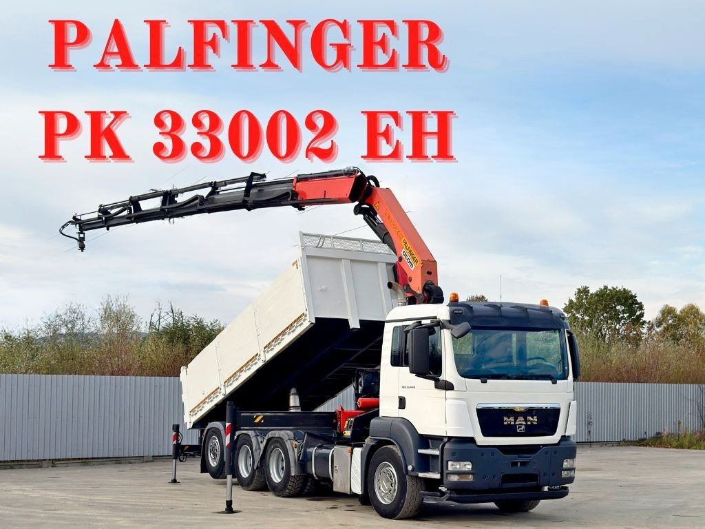 MAN TGS 35.440 * PALFINGER PK 33002 EH +FUNK / 8x4 - Kamion me vinç: foto 1 MAN TGS 35.440 * PALFINGER PK 33002 EH +FUNK / 8x4 - Kamion me vinç: foto 1