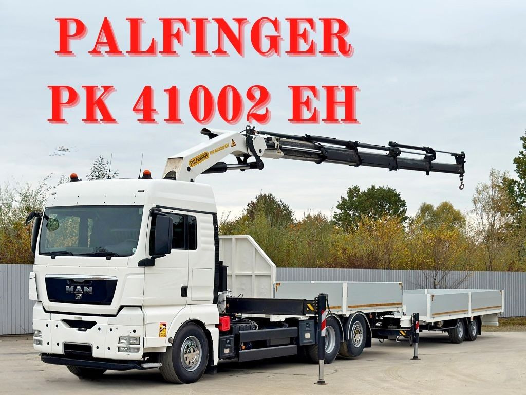MAN TGX 26.440 * PK 41002-EH + FUNK + Anhänger*TOP - Kamion me vinç: foto 1 MAN TGX 26.440 * PK 41002-EH + FUNK + Anhänger*TOP - Kamion me vinç: foto 1