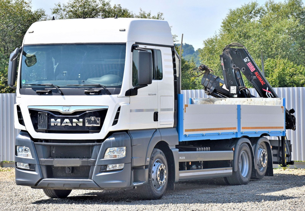 MAN TGX 26.440 Pritsche 6,20 m+HIAB 122 HIDUO/FUNK - Kamion me vinç: foto 3 MAN TGX 26.440 Pritsche 6,20 m+HIAB 122 HIDUO/FUNK - Kamion me vinç: foto 3