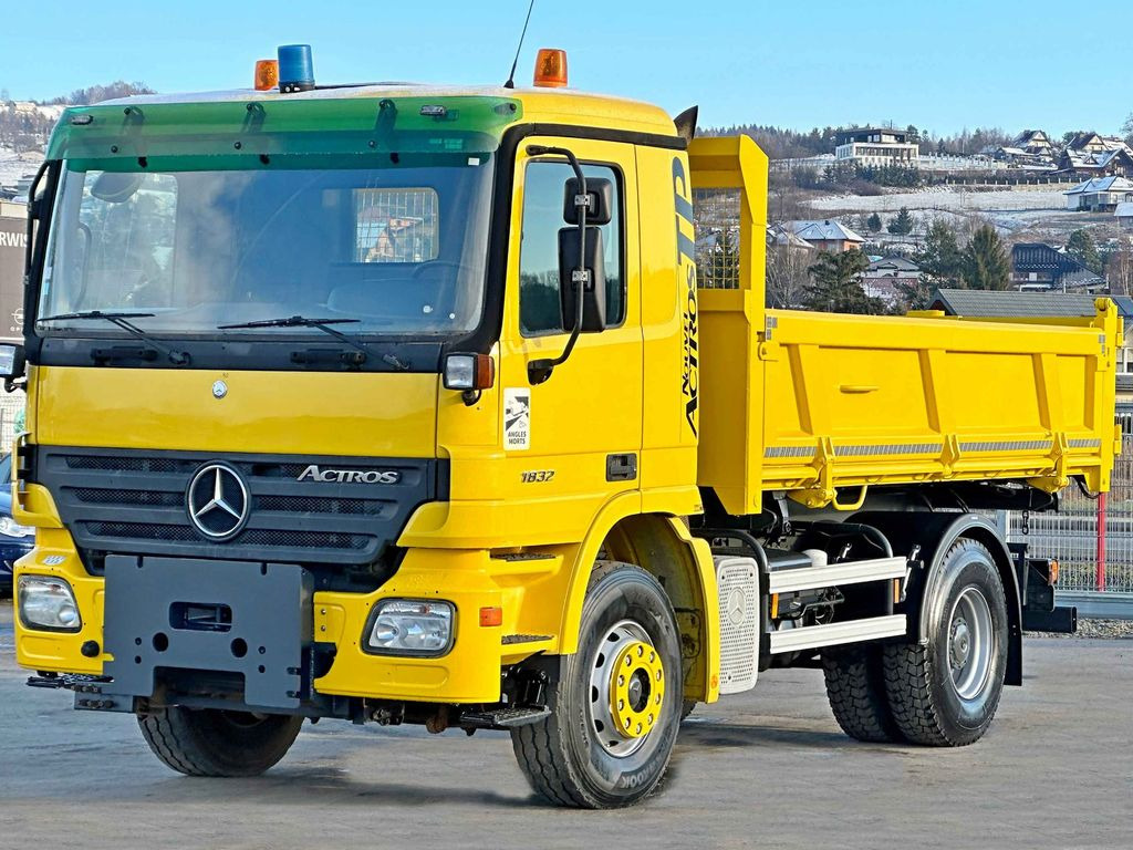 Mercedes-Benz ACTROS 1832* KIPPER 4,60 m + BORDMATIC * TOP - Kamion vetëshkarkues, Kamion me vinç: foto 5 Mercedes-Benz ACTROS 1832* KIPPER 4,60 m + BORDMATIC * TOP - Kamion vetëshkarkues, Kamion me vinç: foto 5