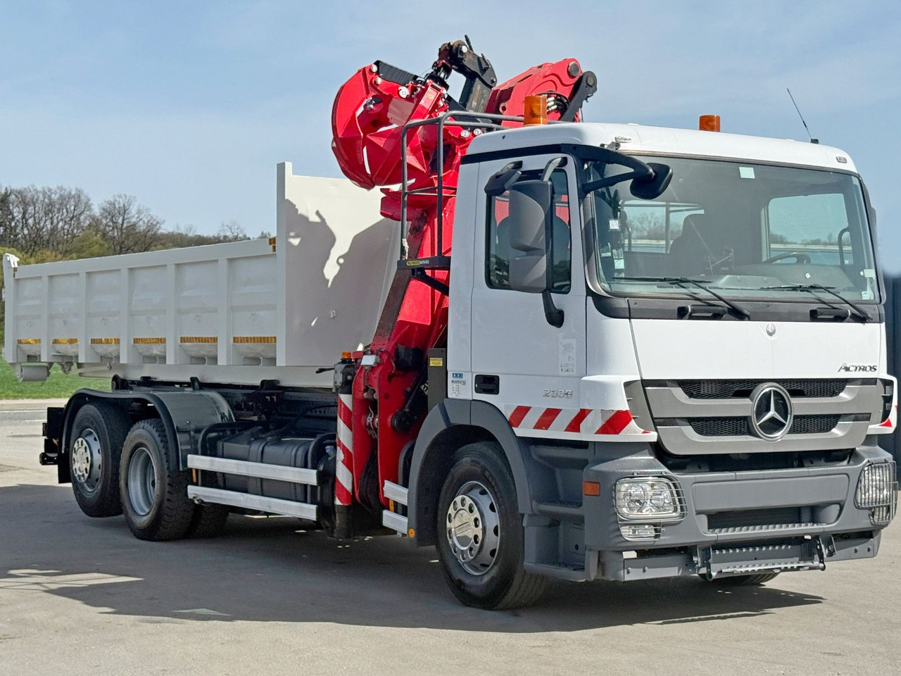 Mercedes-Benz ACTROS 2536 * Abrollkipper + EPSILON Q150Z82 - Kamion vetëngarkues: foto 5 Mercedes-Benz ACTROS 2536 * Abrollkipper + EPSILON Q150Z82 - Kamion vetëngarkues: foto 5