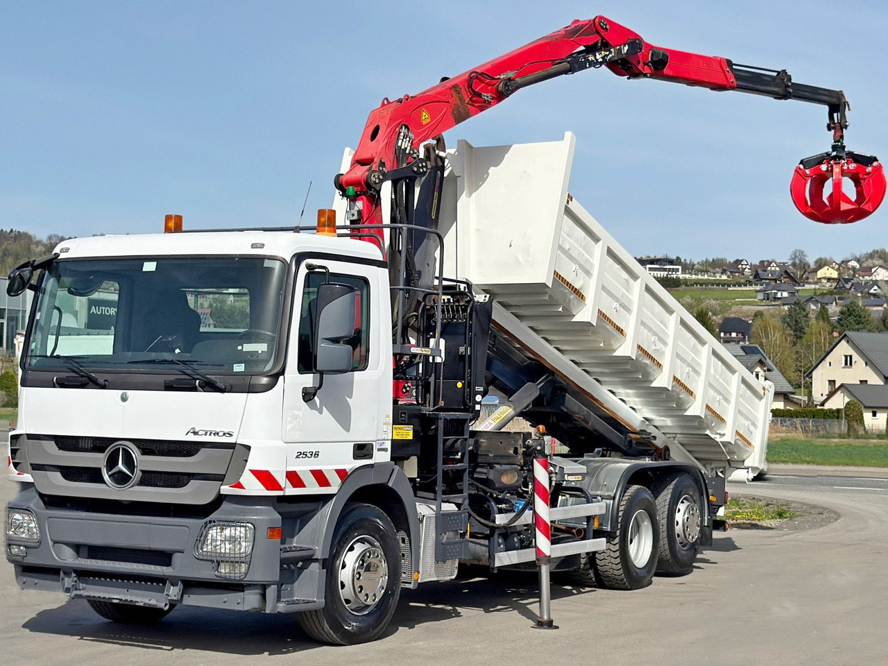 Mercedes-Benz ACTROS 2536 * Abrollkipper + EPSILON Q150Z82 - Kamion vetëngarkues: foto 4 Mercedes-Benz ACTROS 2536 * Abrollkipper + EPSILON Q150Z82 - Kamion vetëngarkues: foto 4