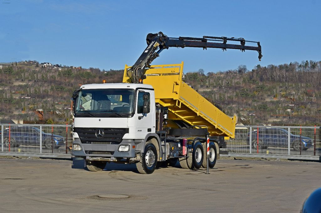 Mercedes-Benz ACTROS 2636 * TEREX 165.2E - A4 + FUNK/6x4 - Kamion me vinç, Kamion vetëshkarkues: foto 2 Mercedes-Benz ACTROS 2636 * TEREX 165.2E - A4 + FUNK/6x4 - Kamion me vinç, Kamion vetëshkarkues: foto 2