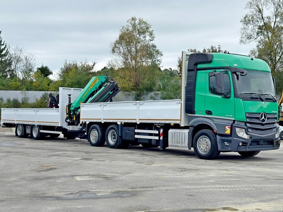 Mercedes-Benz ACTROS 2645* PK 34002 - SH C/FUNK+Anhänger* TOP - Kamion me vinç: foto 4 Mercedes-Benz ACTROS 2645* PK 34002 - SH C/FUNK+Anhänger* TOP - Kamion me vinç: foto 4