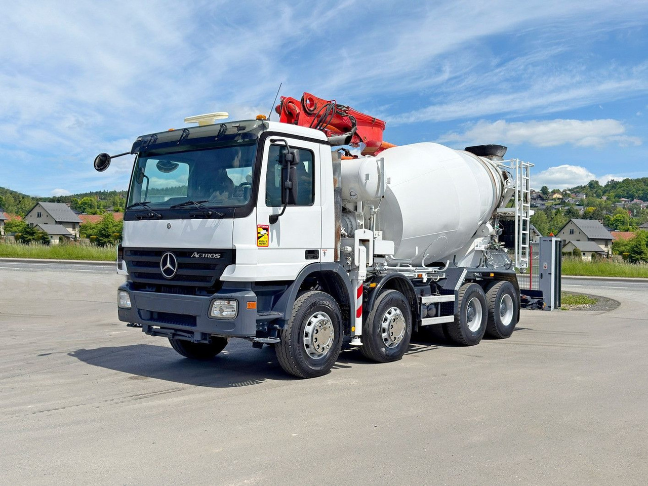Mercedes-Benz ACTROS 3241* Betonpumpe 21m *8x4 * Top Zustand Mercedes-Benz ACTROS 3241* Betonpumpe 21m *8x4 * Top Zustand - Pompë betoni: foto 2 Mercedes-Benz ACTROS 3241* Betonpumpe 21m *8x4 * Top Zustand Mercedes-Benz ACTROS 3241* Betonpumpe 21m *8x4 * Top Zustand - Pompë betoni: foto 2