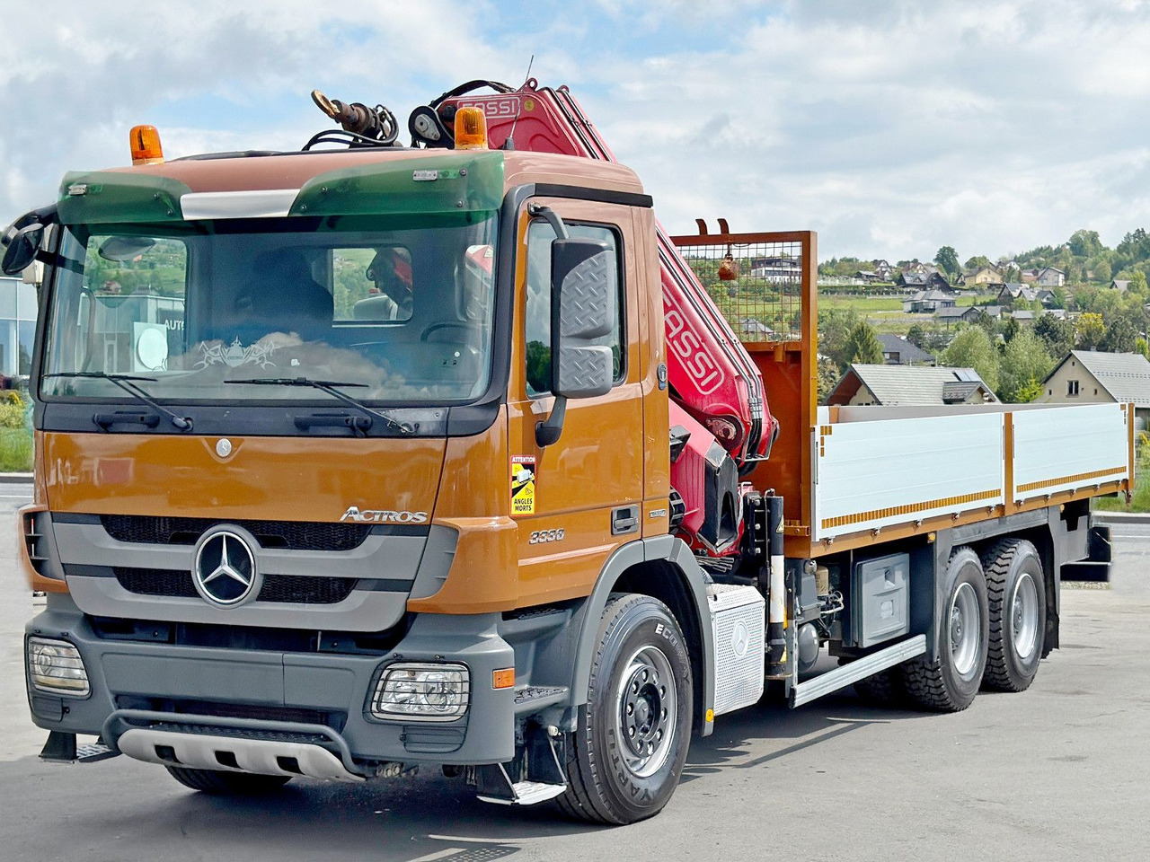 Mercedes-Benz ACTROS 3336 * FASSI F290A.22 + FUNK / 6x4 * TOP - Kamion me vinç: foto 4 Mercedes-Benz ACTROS 3336 * FASSI F290A.22 + FUNK / 6x4 * TOP - Kamion me vinç: foto 4