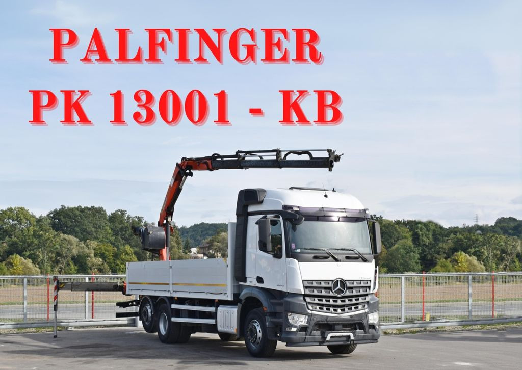 Mercedes-Benz AROCS 2542* PK 13001-K B* TOPZUSTAND - Kamion me vinç, Kamion me karroceri të hapur: foto 1 Mercedes-Benz AROCS 2542* PK 13001-K B* TOPZUSTAND - Kamion me vinç, Kamion me karroceri të hapur: foto 1