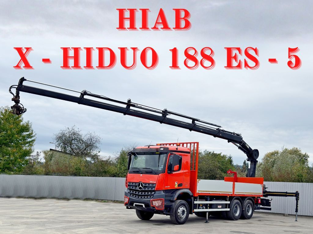 Mercedes-Benz AROCS 2643 *HIAB X-HIDUO 188 ES-5/FUNK * 6x4 - Kamion me vinç: foto 1 Mercedes-Benz AROCS 2643 *HIAB X-HIDUO 188 ES-5/FUNK * 6x4 - Kamion me vinç: foto 1