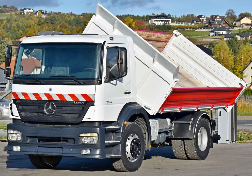 Mercedes-Benz AXOR 1823 * KIPPER 4,45 m * TOPZUSTAND - Kamion vetëshkarkues, Kamion me vinç: foto 3 Mercedes-Benz AXOR 1823 * KIPPER 4,45 m * TOPZUSTAND - Kamion vetëshkarkues, Kamion me vinç: foto 3