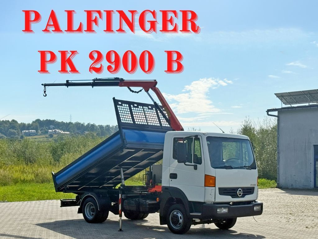 Kamion me vinç, Kamion vetëshkarkues Nissan ATLEON 35.15 + PK 2900 B* TOPZUSTAND: foto 1